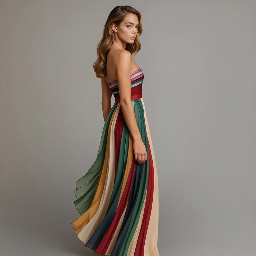 Zinnia | Women’s Colorful Sleeveless Maxi Dress
