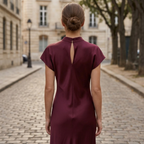 Elaris | Women’s Elegant Fitted Midi Evening Dress