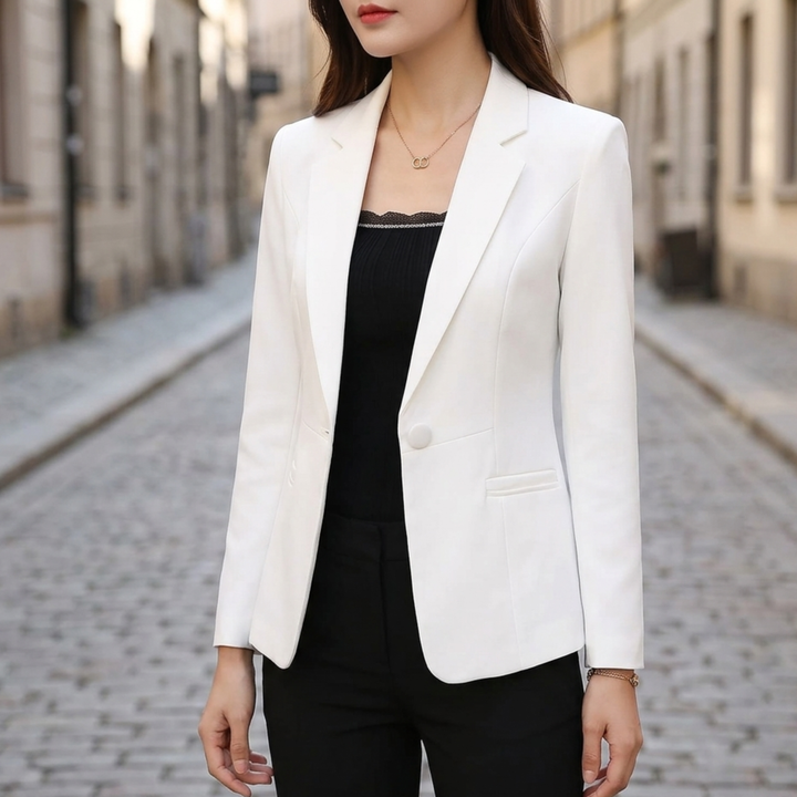 Elira | Women’s Slim Fit Single Button Blazer Jacket