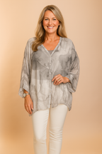 Elowen | Women's Flowy Button Front Blouse