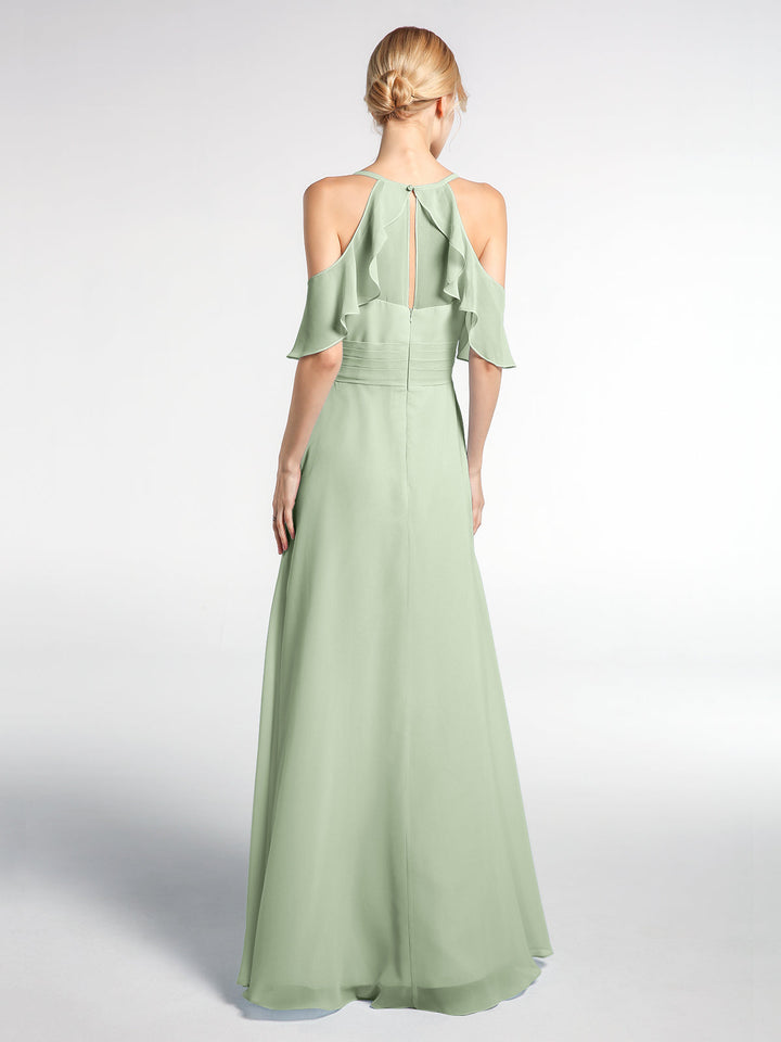 Sienna | Women's Cold Shoulder Maxi Dress