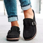 Sienna | Women's Buckle Strap Loafers Casual