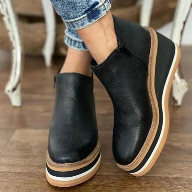 Alexandra | Women's Platform Ankle Boots
