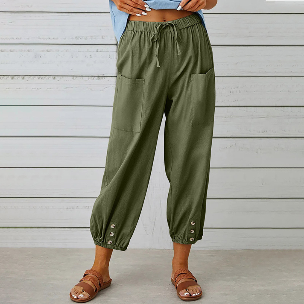 Jolene | Women’s Relaxed Straight Fit Trousers