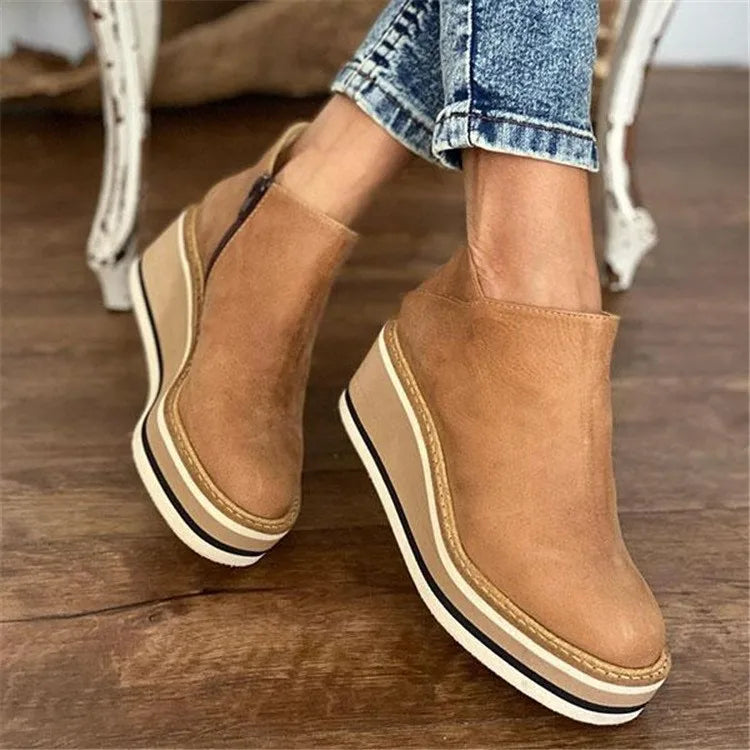 Alexandra | Women's Platform Ankle Boots