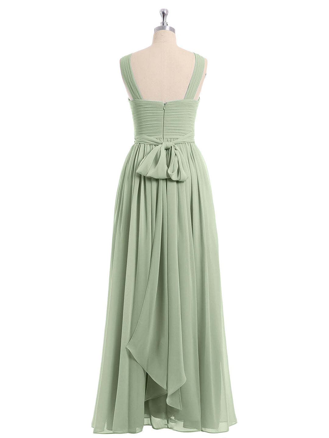Wren | Women's Criss-Cross Pleated Maxi Dress