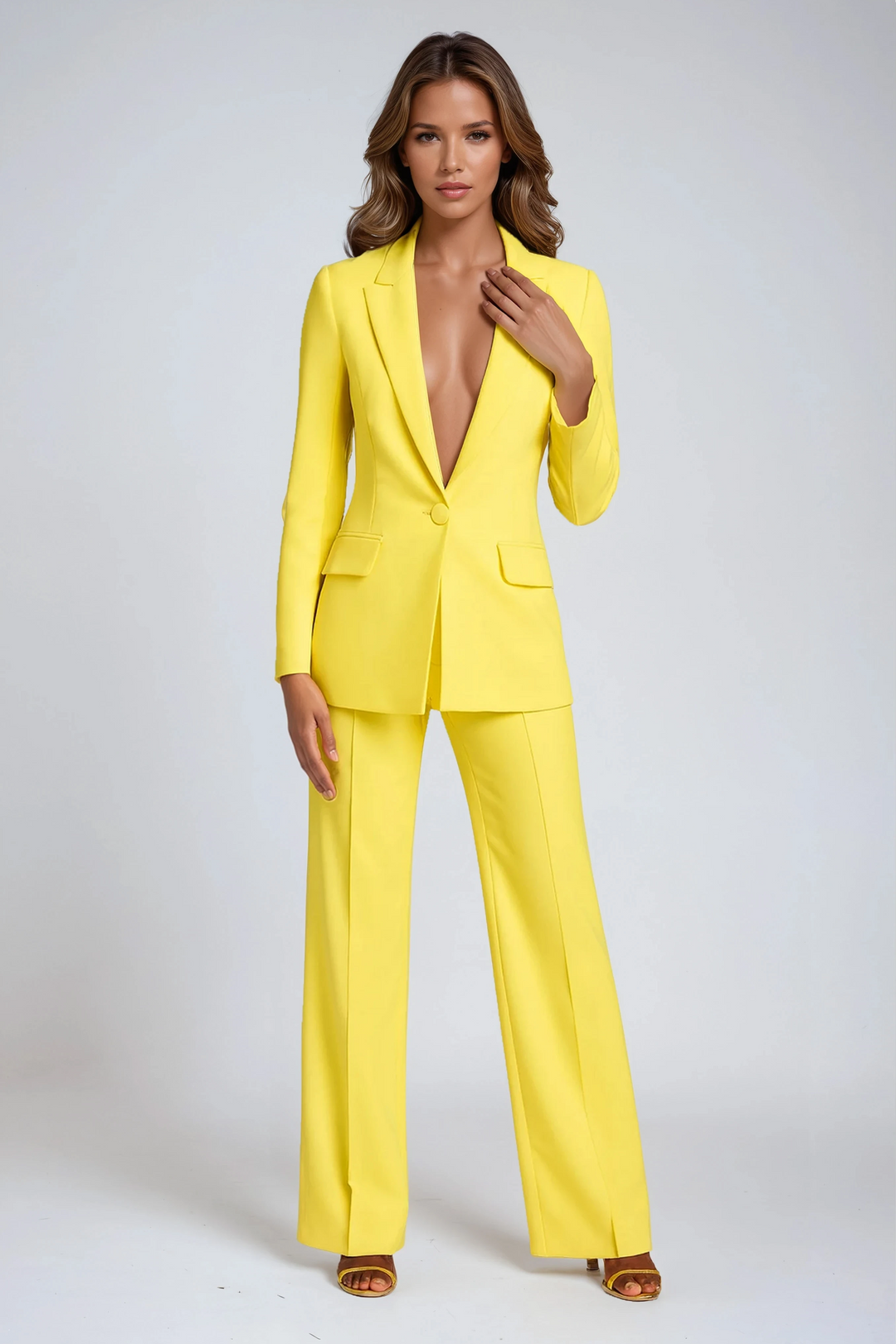 Ainsley | Women’s Casual Single Button Blazer Jacket