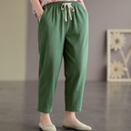 Ruby | Women’s Relaxed Chic Trousers Drawstring