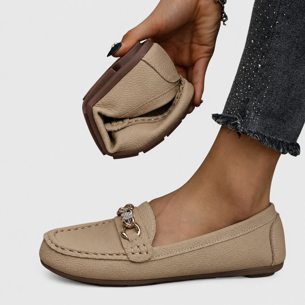 Quinby | Women's Chain Loafers