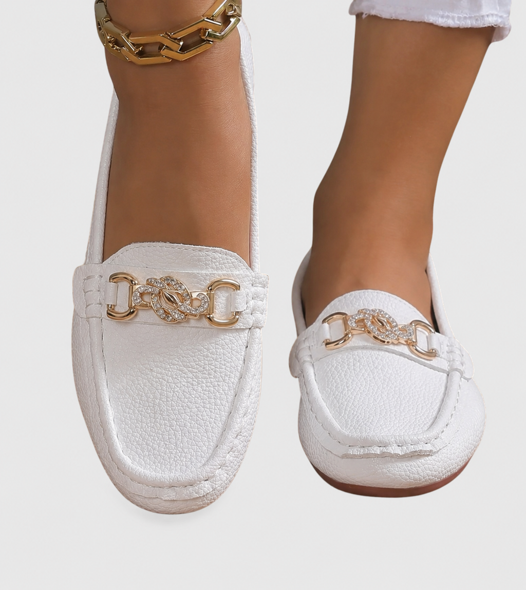 Quinby | Women's Chain Loafers