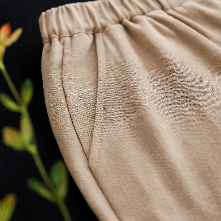 Ruby | Women’s Relaxed Chic Trousers Drawstring