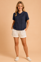 Everly | Women's Classic Collar Everyday Blouse