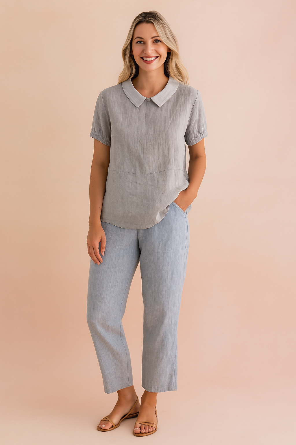 Everly | Women's Classic Collar Everyday Blouse