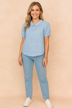 Everly | Women's Classic Collar Everyday Blouse
