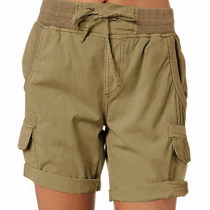 Deb | Women’s High Waist Shorts Elegant Casual