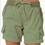 Deb | Women’s High Waist Shorts Elegant Casual