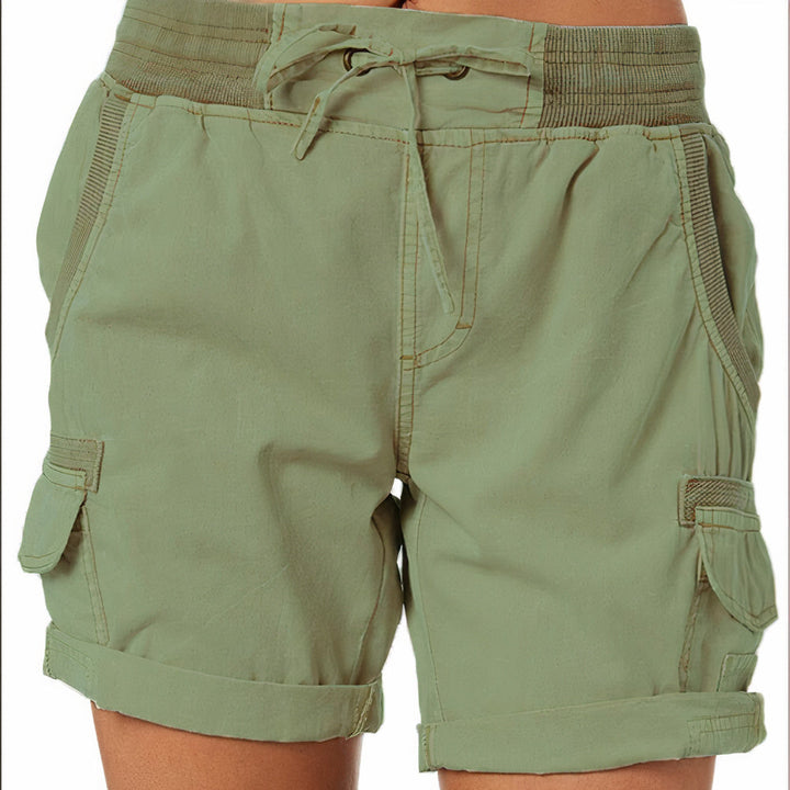 Deb | Women’s High Waist Shorts Elegant Casual