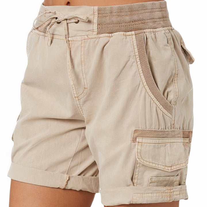 Deb | Women’s High Waist Shorts Elegant Casual
