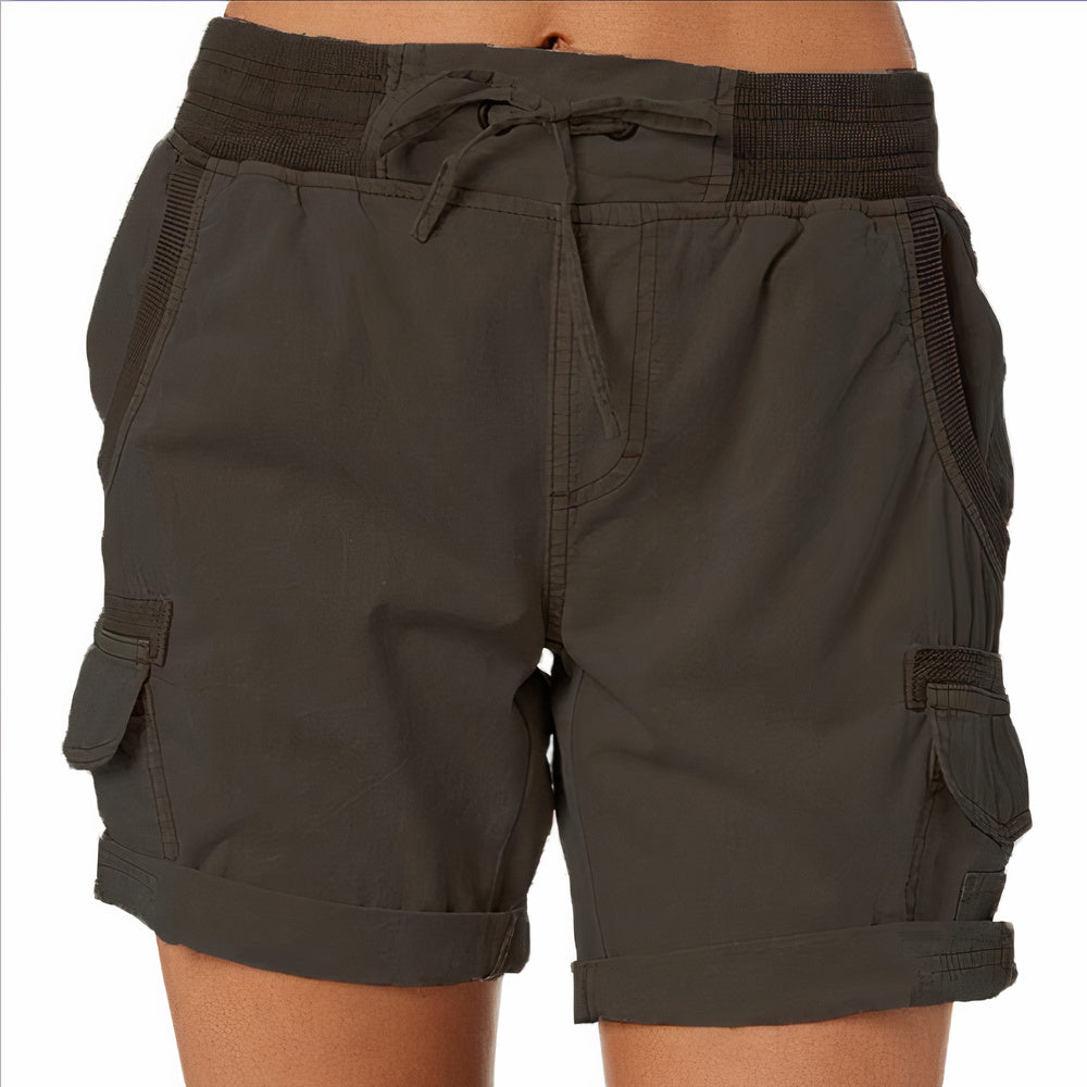 Deb | Women’s High Waist Shorts Elegant Casual