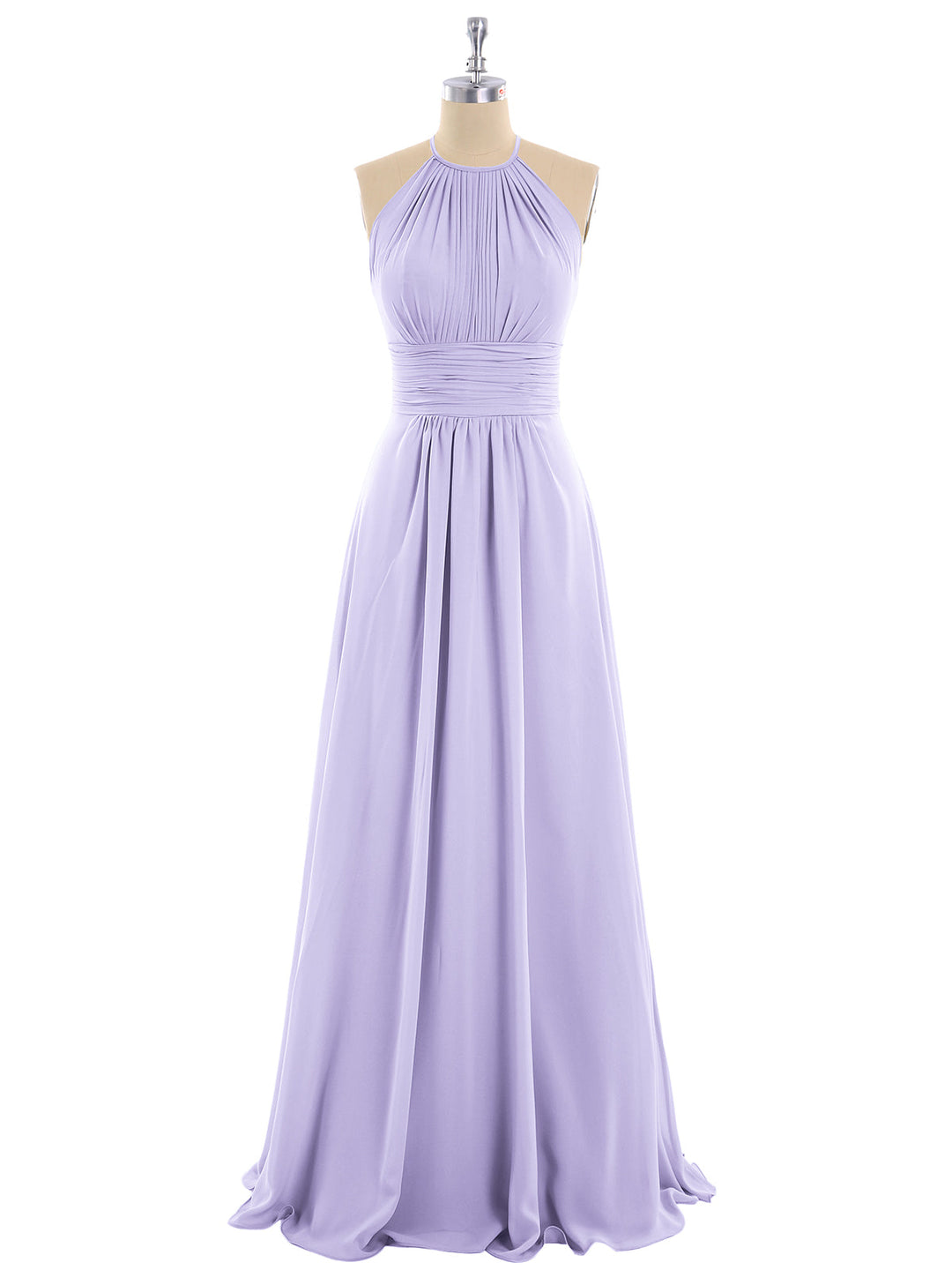 Thea | Women's Halter Chiffon Maxi Dress
