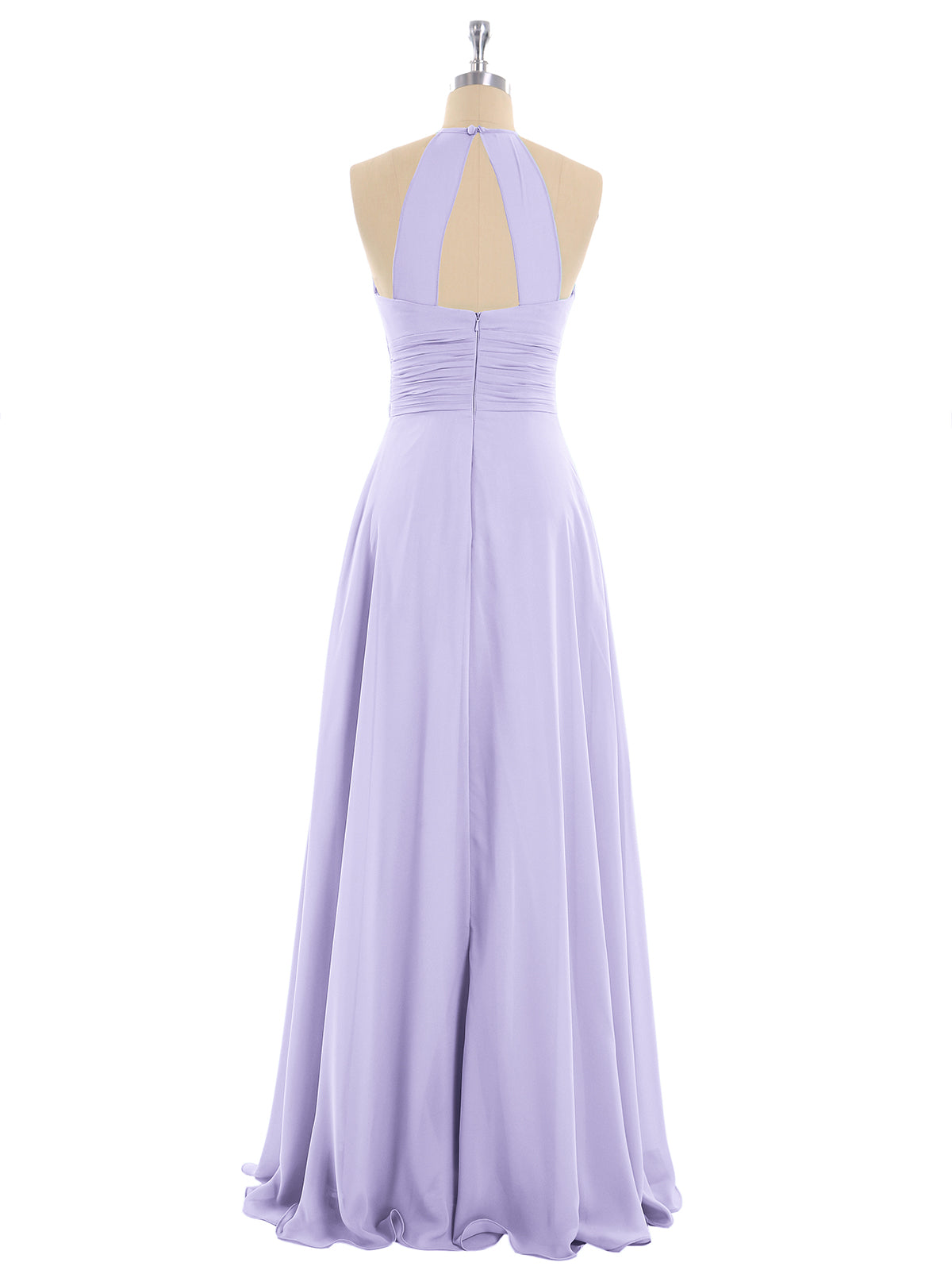 Thea | Women's Halter Chiffon Maxi Dress