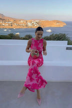 Sienna | Women's Elegant Floral Bodycon Maxi Dress