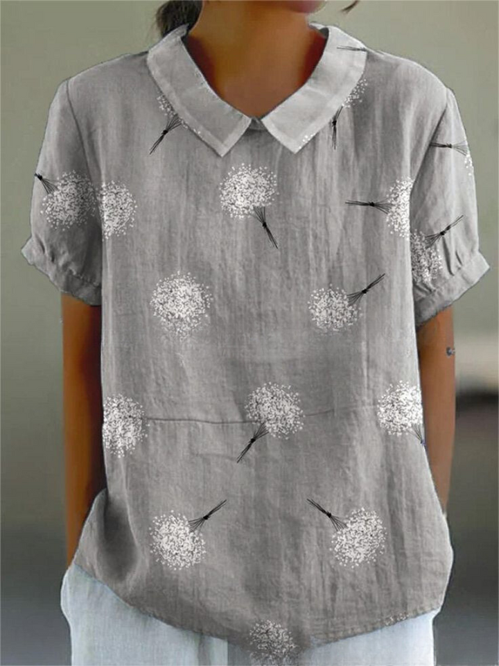 Maren | Women’s Floral Print Summer Shirt Top