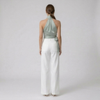 Nia | Women’s Halter Neck Slim Fit Top