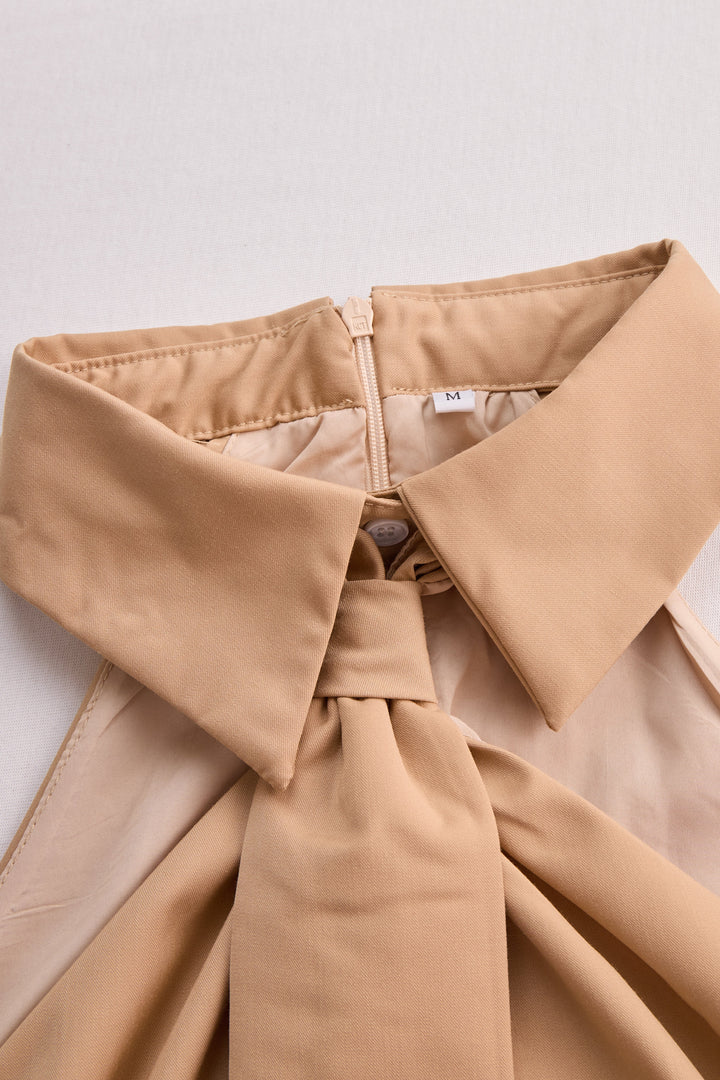 Quinn | Women's Sleeveless Halter Blouse Chic