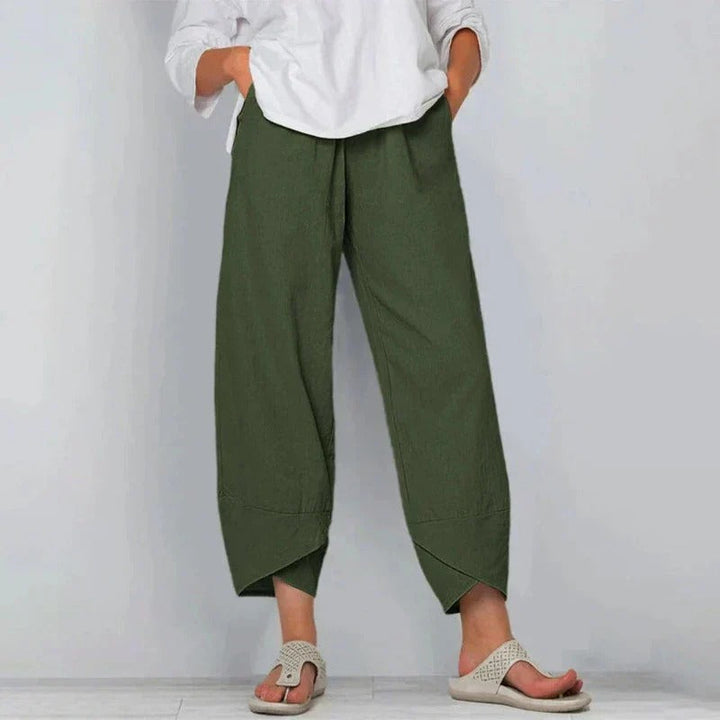 Marlowe | Women's Relaxed Wide-Leg Cropped Pants