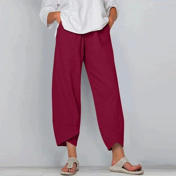 Marlowe | Women's Relaxed Wide-Leg Cropped Pants