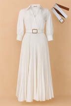 Marlowe | Women's Plus Size Knee Length Dress Elegant