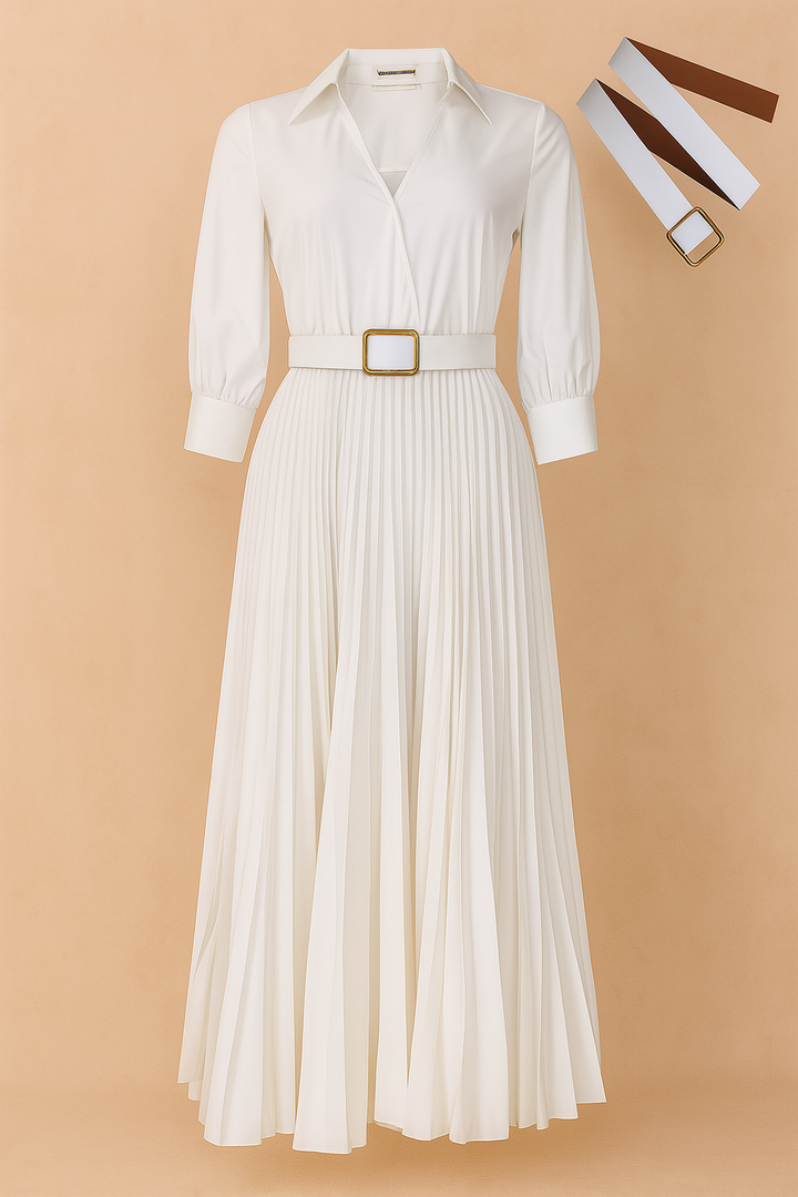 Marlowe | Women's Plus Size Knee Length Dress Elegant