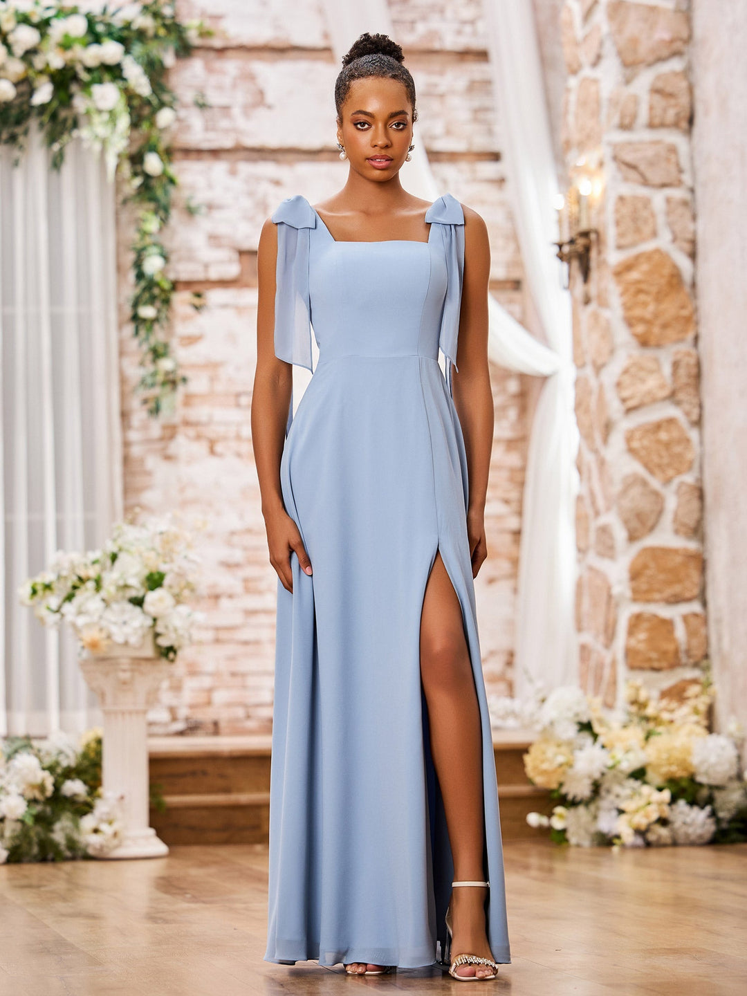 Lennox | Women's Elegant Wedding Guest Maxi Dress