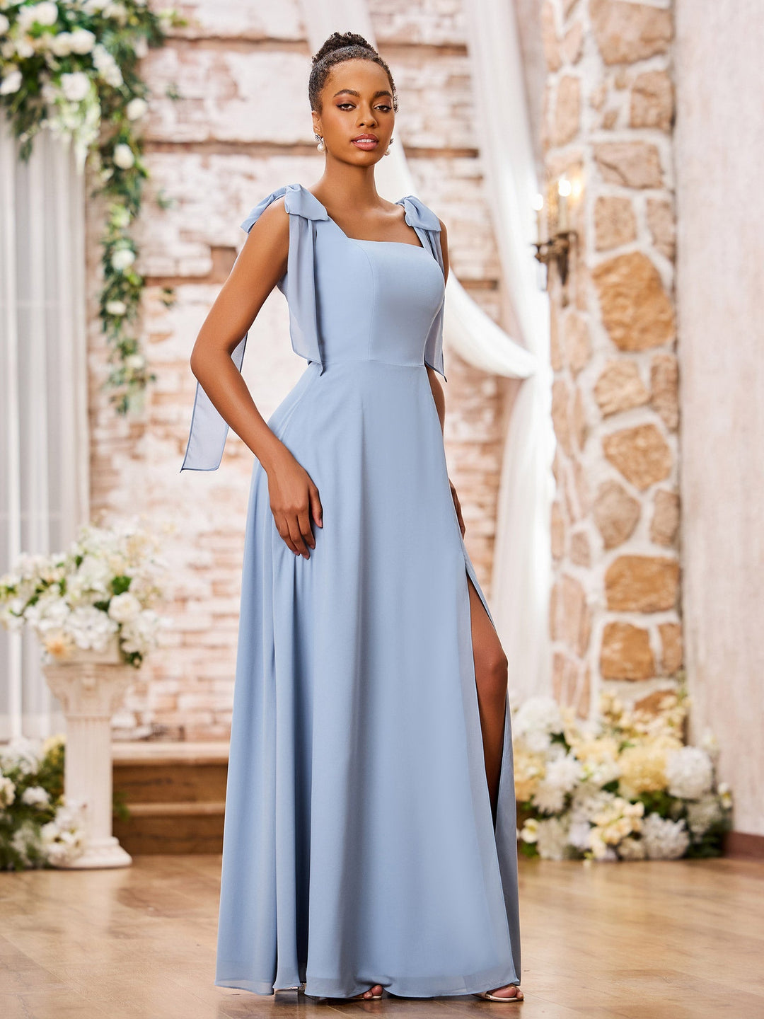 Lennox | Women's Elegant Wedding Guest Maxi Dress