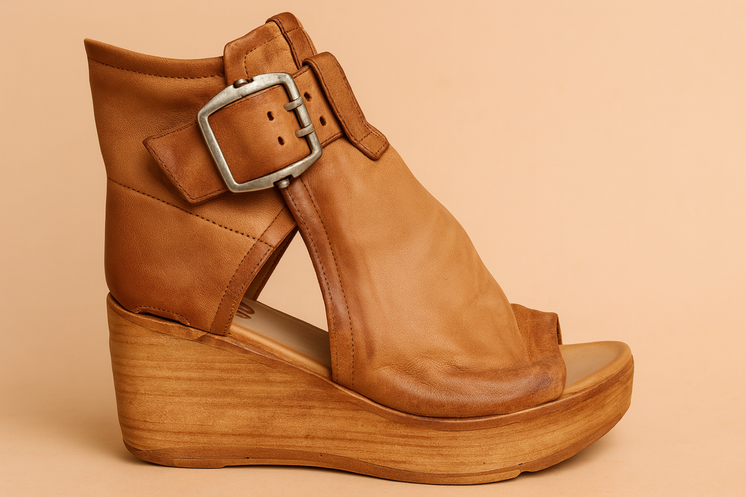 Maeve | Women's Buckle Wedge Sandals Casual Chic