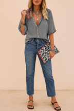 Aurelia | Women's Button Front Casual Top Effortless