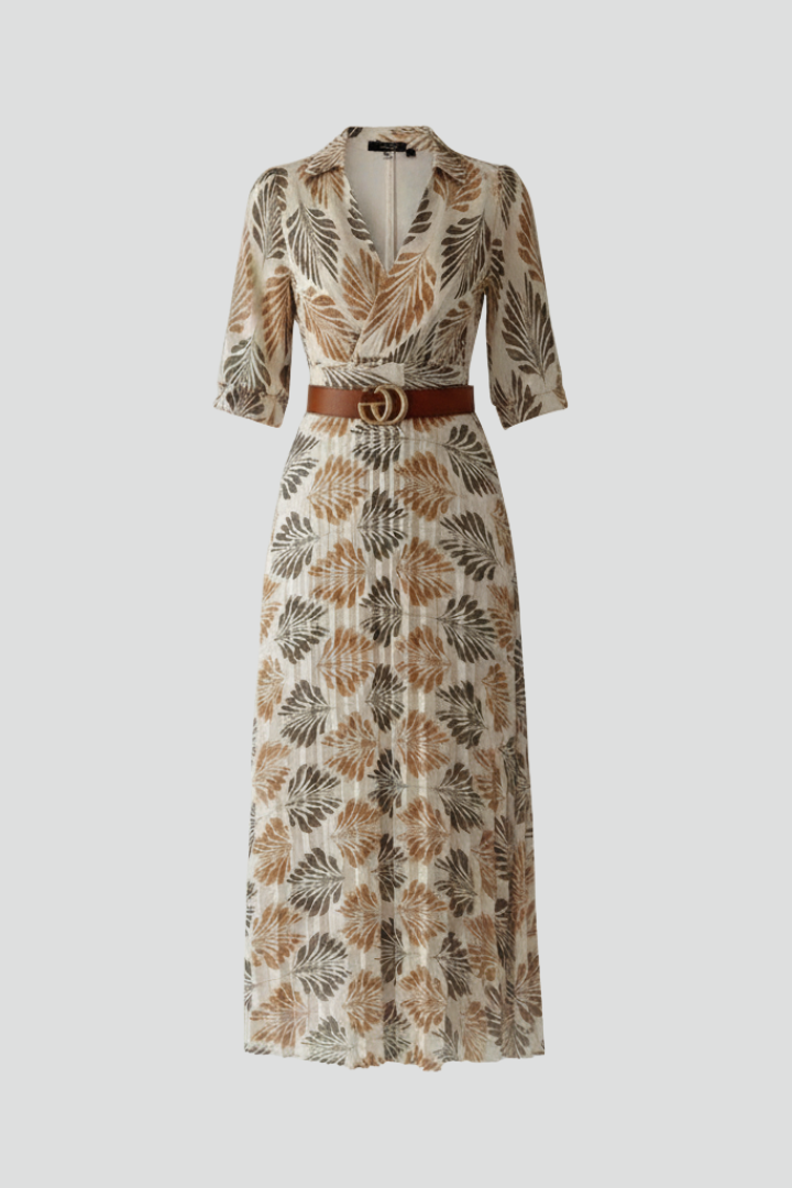 Marlowe | Women's Floral Belted Maxi Dress
