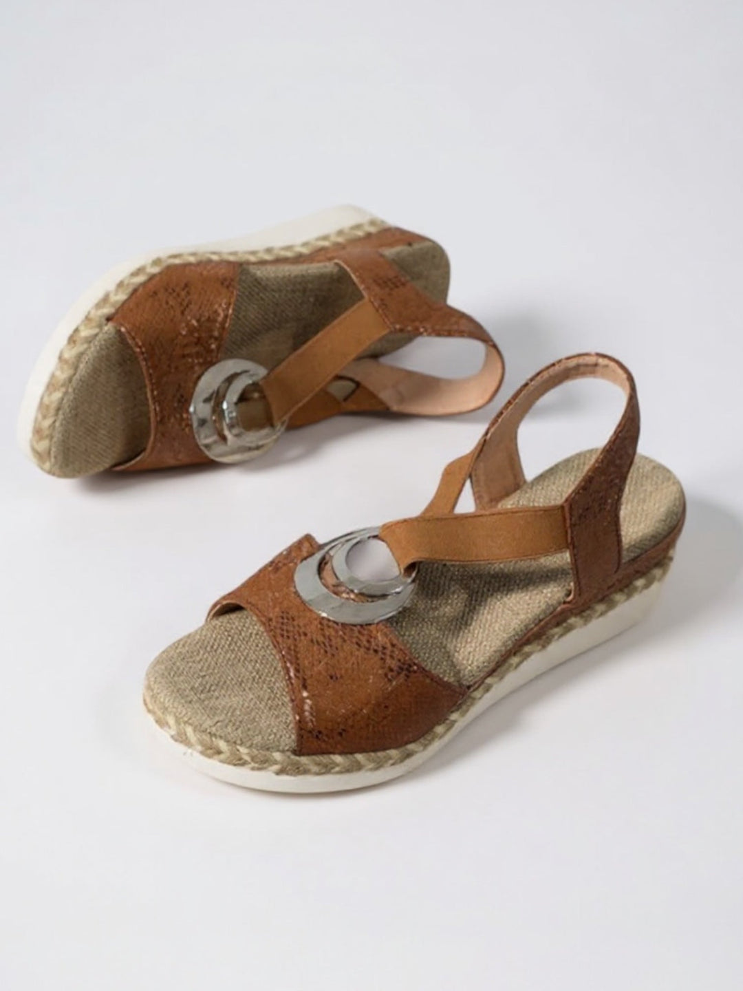 Priya | Women's Woven Espadrille Sandals Chic