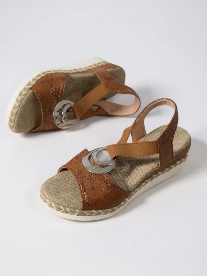 Priya | Women's Woven Espadrille Sandals Chic