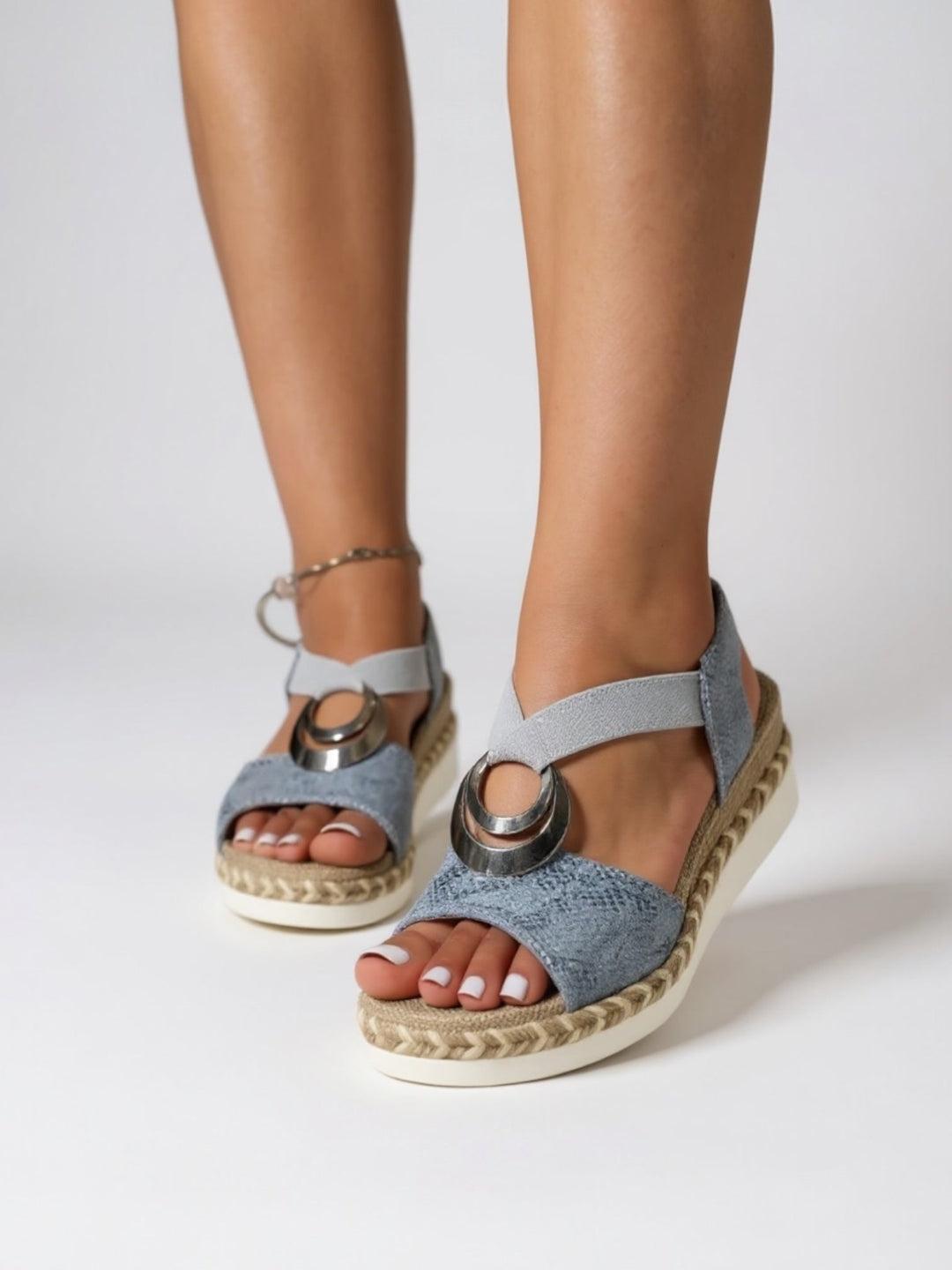 Priya | Women's Woven Espadrille Sandals Chic