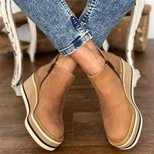 Alexandra | Women's Platform Ankle Boots