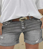 Arlette | Women's Summer Denim Shorts Casual