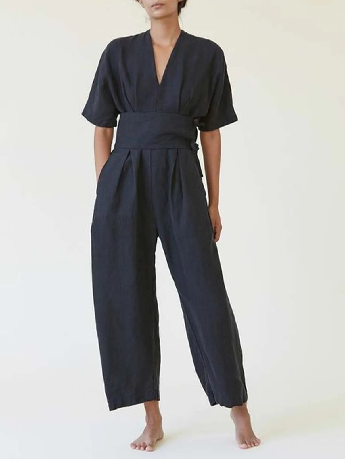 Remi | Women's Casual Cotton Summer Jumpsuit