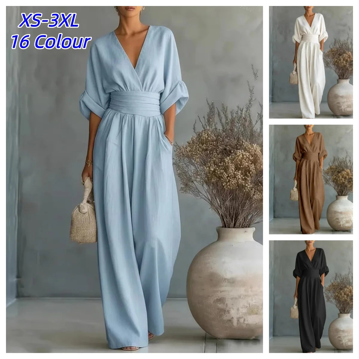 Remi | Women's Elegant Sleeveless Jumpsuit