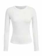 Mette | Women's Casual Viscose Long Sleeve T-Shirt