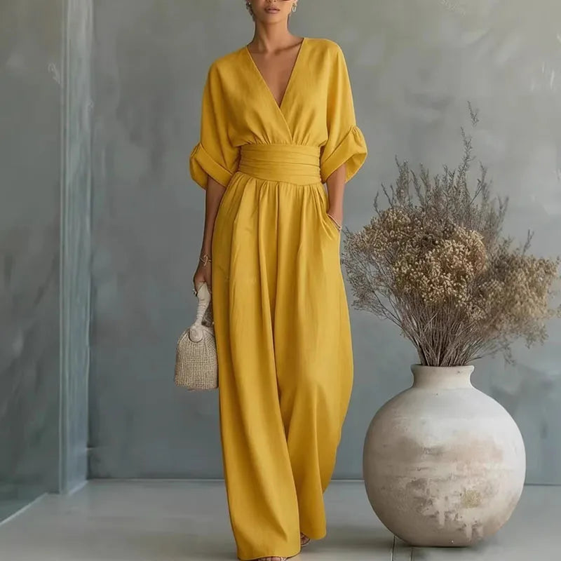 Remi | Women's Elegant Sleeveless Jumpsuit