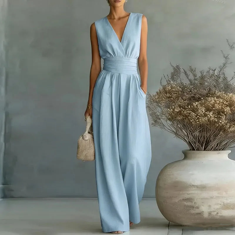 Remi | Women's Elegant Sleeveless Jumpsuit