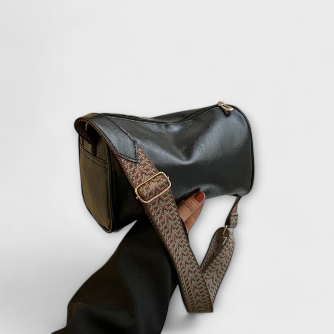 Wren | Women's Brown Leather Sling Bag