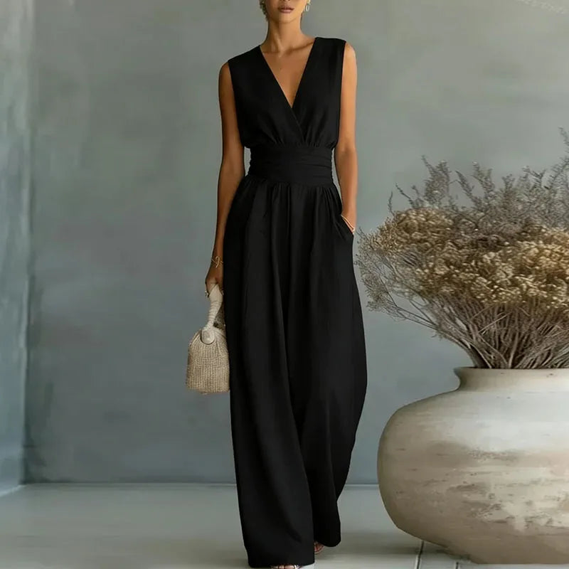 Remi | Women's Elegant Sleeveless Jumpsuit